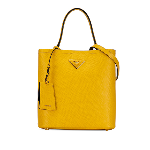 Prada Handbags - Pre-Loved Prada Medium Saffiano Cuir Panier